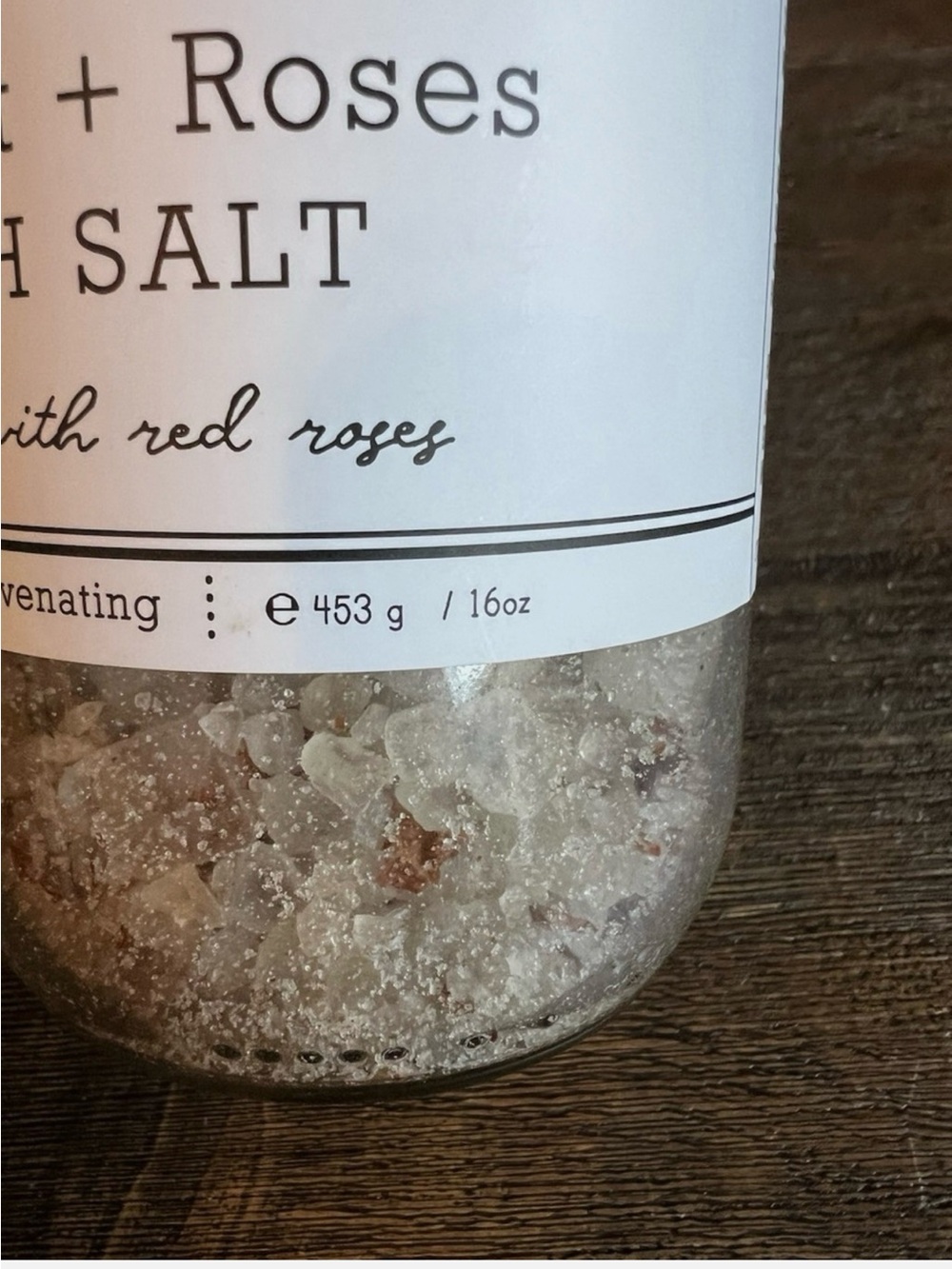 Sea Salt + Roses Bath Salt - Natural - Picture 4 of 9
